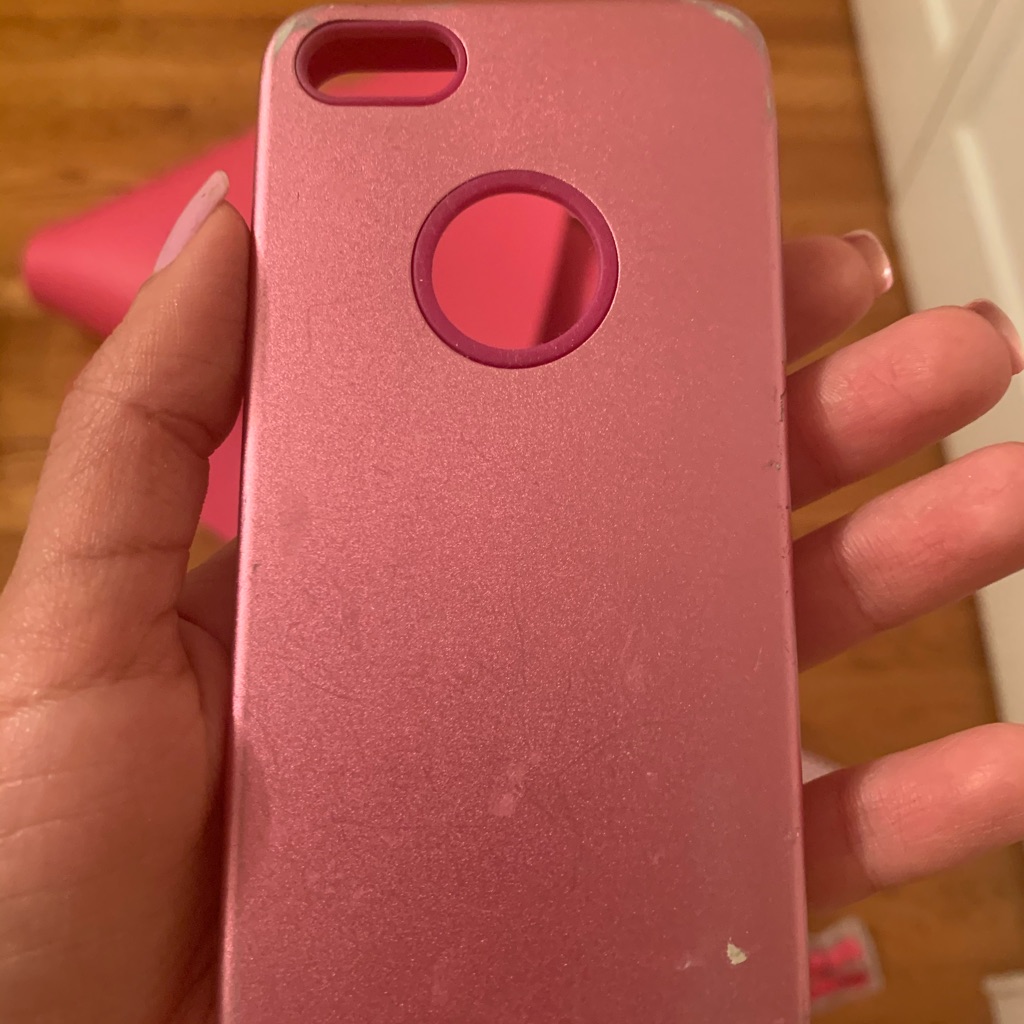Shiny Pink Iphone 5 Case